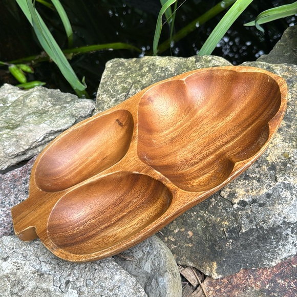 Vintage Carved “Monkey Pod Bowl” - Picture 3 of 14